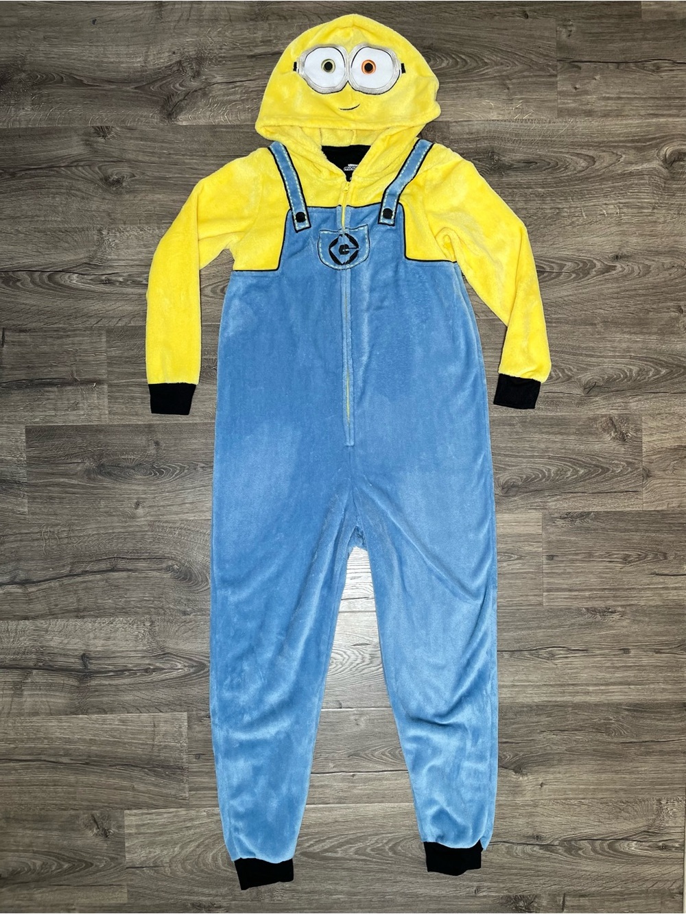 Women’s Minions Hooded Onesie Costume